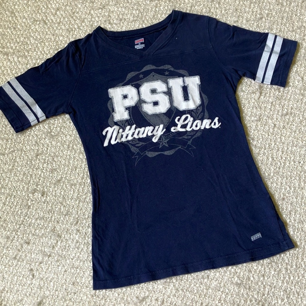 🐾 SOFFE SIZE MEDIUM PENN STATE NITTANY LIONS  BLUE TEE